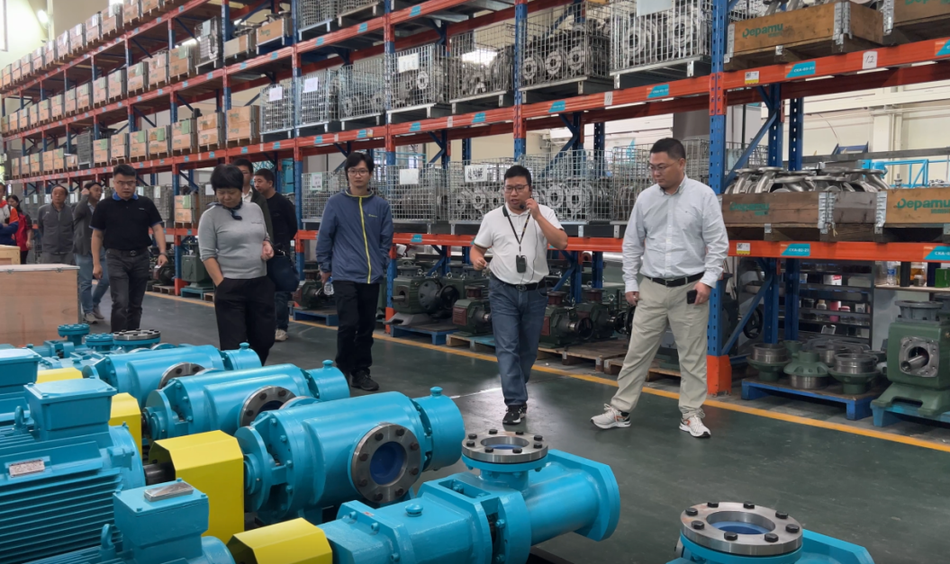 考察 | 中石化機(jī)泵專(zhuān)家組來(lái)訪(fǎng)，點(diǎn)贊德帕姆！